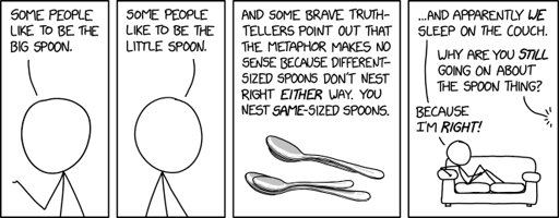 Are you the annoying spoon or the sleepy spoon?