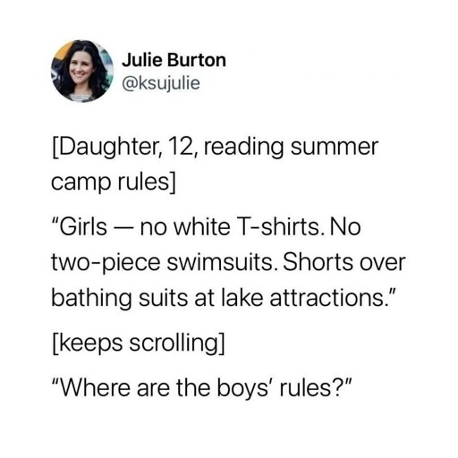 Girls, stop enticing men